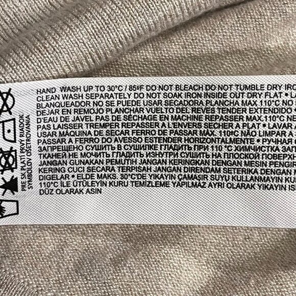 MNG Mango Lightweight Open-Front Cardigan Beige M - Picture 8 of 11